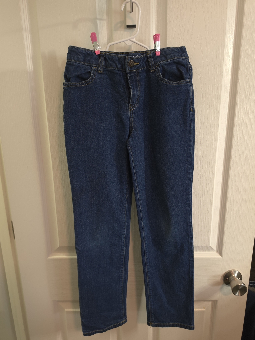 Cat & Jack Dark Blue Straight-Leg Kids Jeans